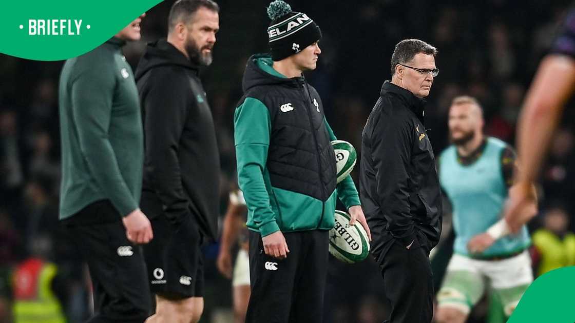 Rassie Erasmus, Springboks, South Africa Rassie Erasmus, Springboks, South Africa