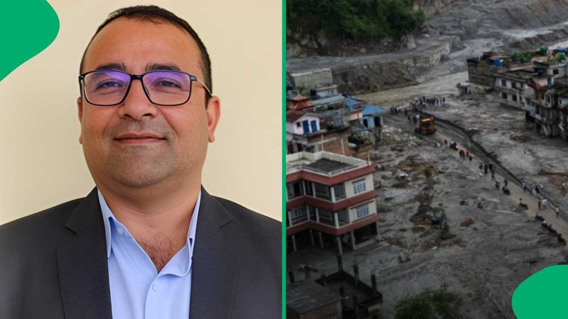 Shocking images show classrooms buried under thick mud after a brave principal made the call to evacuate hundreds of students just in time