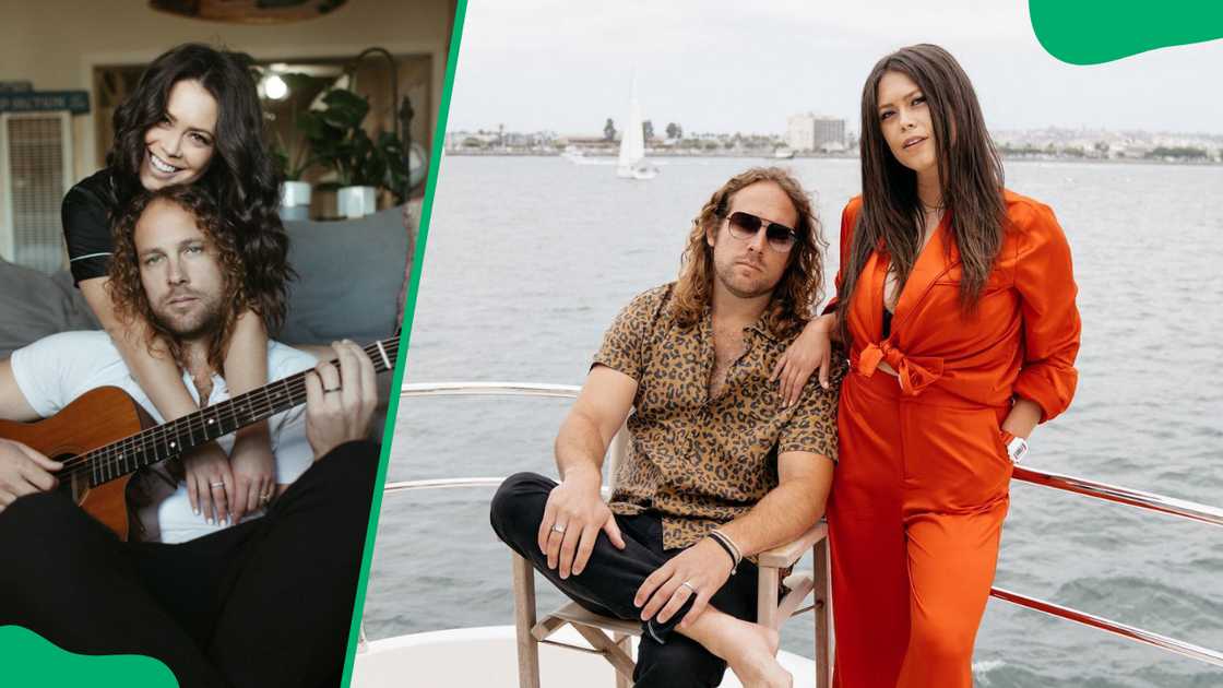 Alex Curry and Jess Nisen in California Alex Curry and Jess Nisen in California