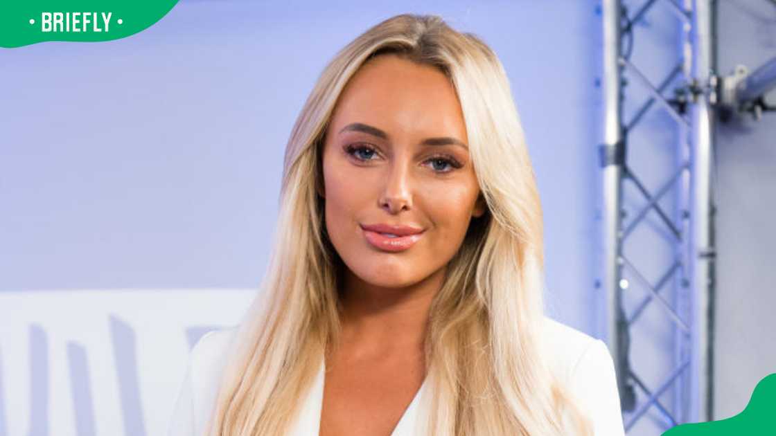 Amber Turner in London, England. Amber Turner in London, England.