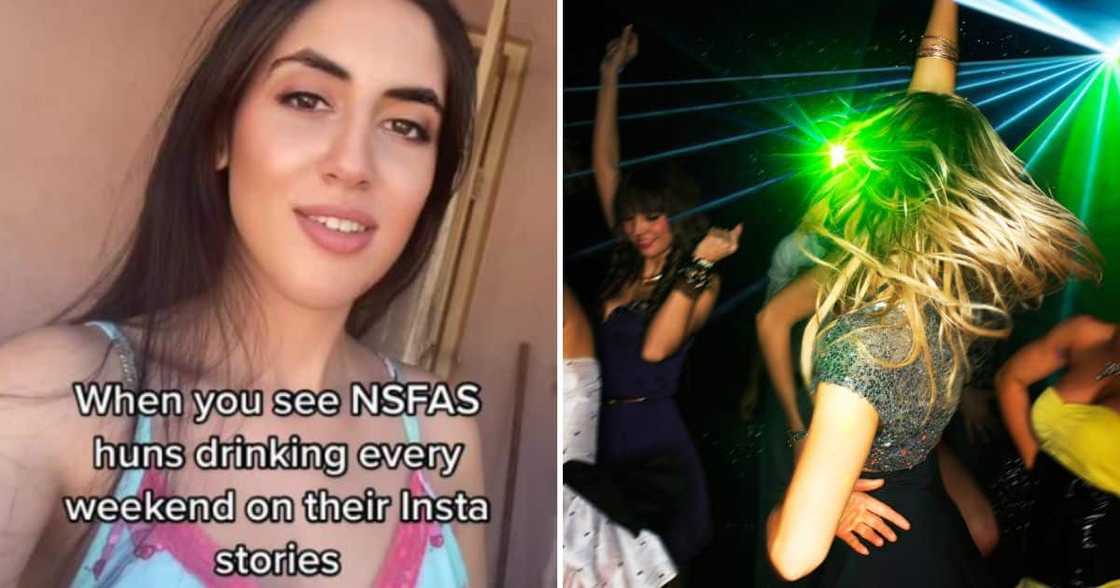 TikTokker throws shade at NSFAS recipients