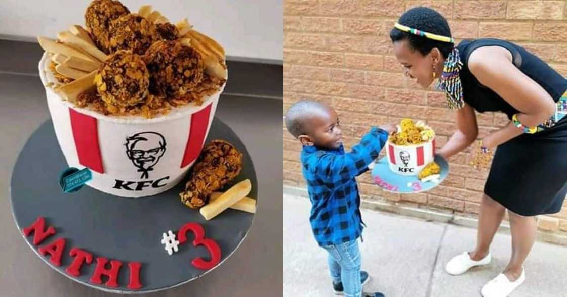 Mom bakes her son KFC cake, pls export