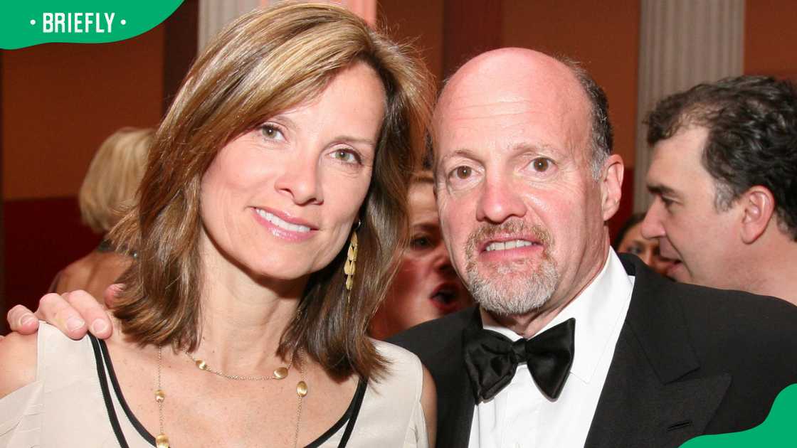 Lisa Detwiler and Jim Cramer in Washington