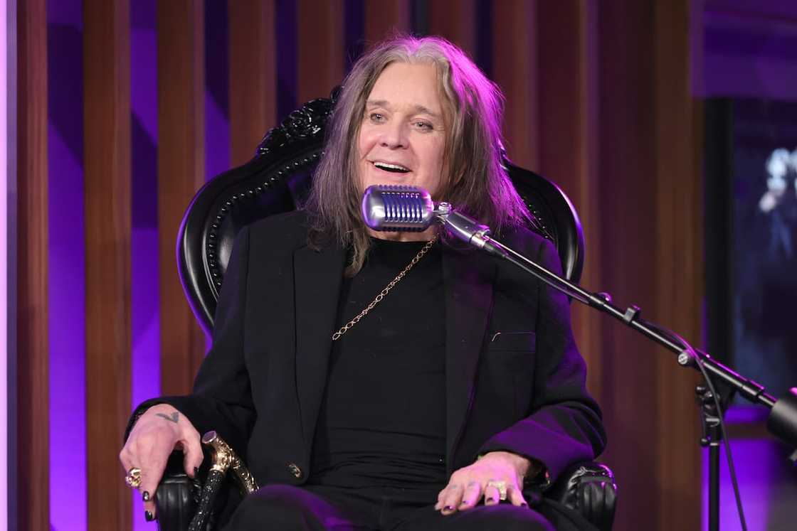 Ozzy Osbourne attends the Ozzy Osbourne Album Special on SiriusXM's Ozzy's Boneyard Channel