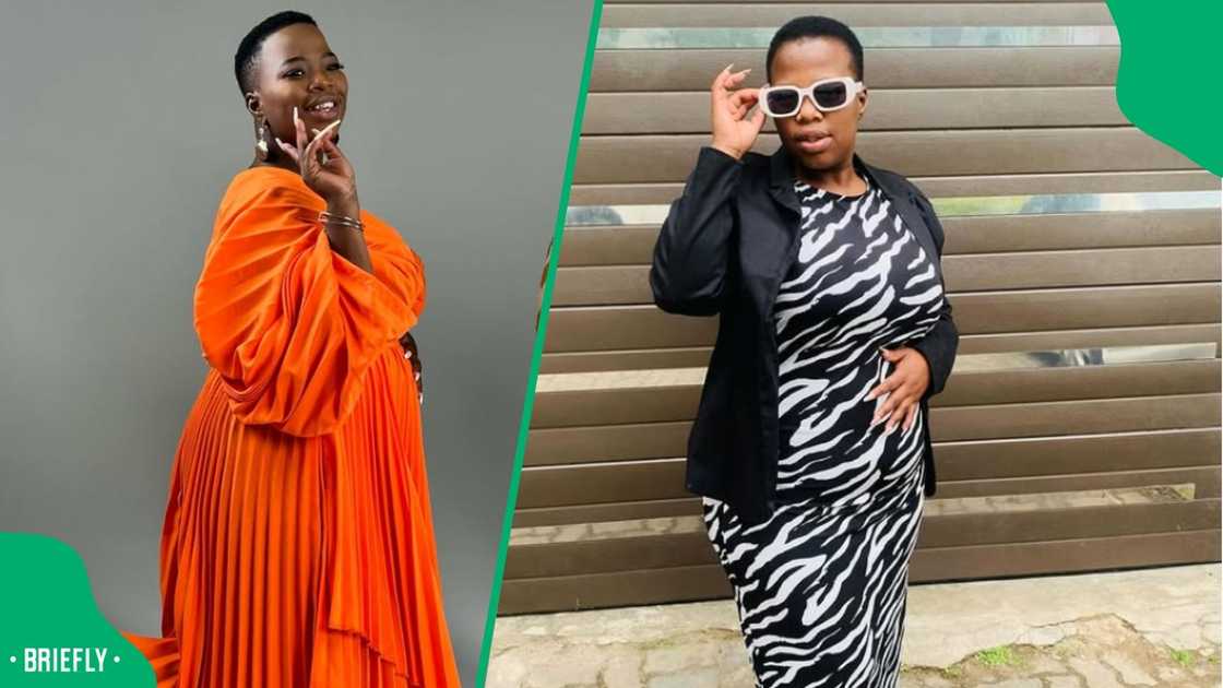 Sne Mseleku says she is not pregnant with baby number three. Sne Mseleku says she is not pregnant with baby number three.