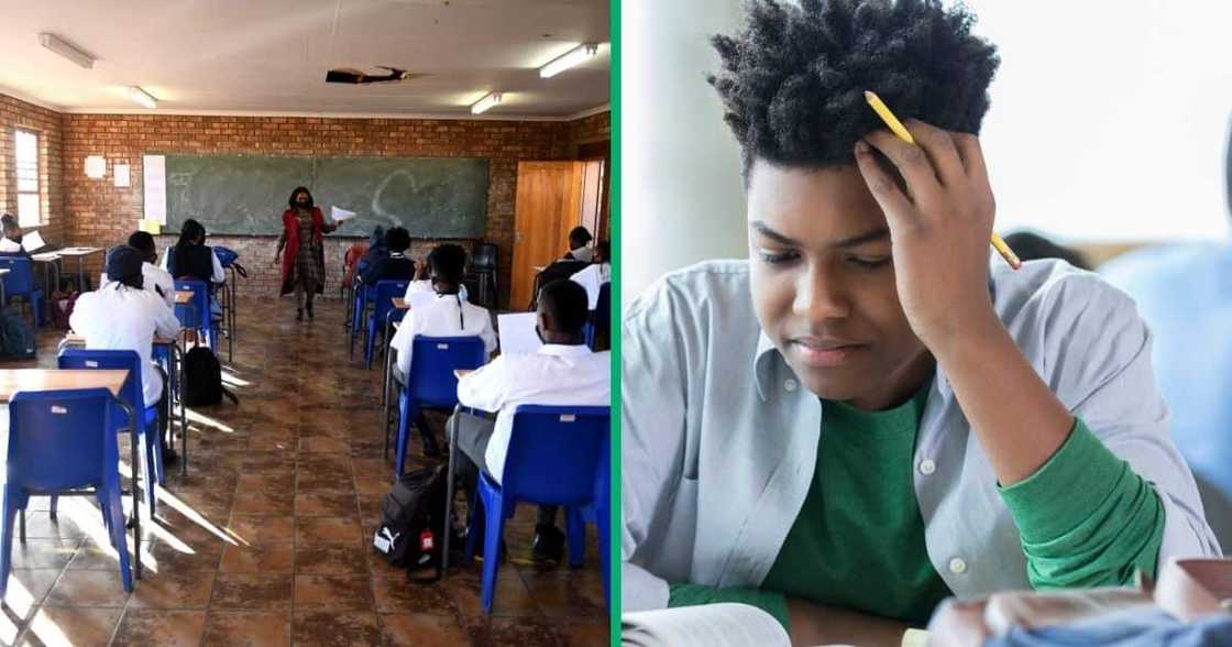 Matriculant pases out in TikTok video. Matriculant pases out in TikTok video.