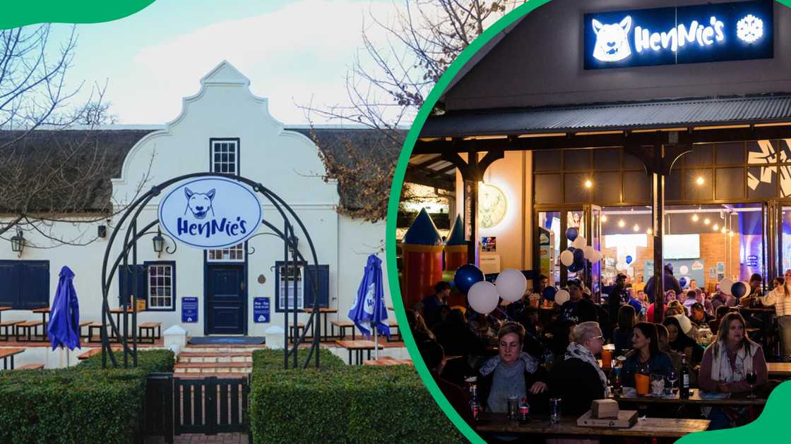 Hennie's menu offers authentic South African tastes