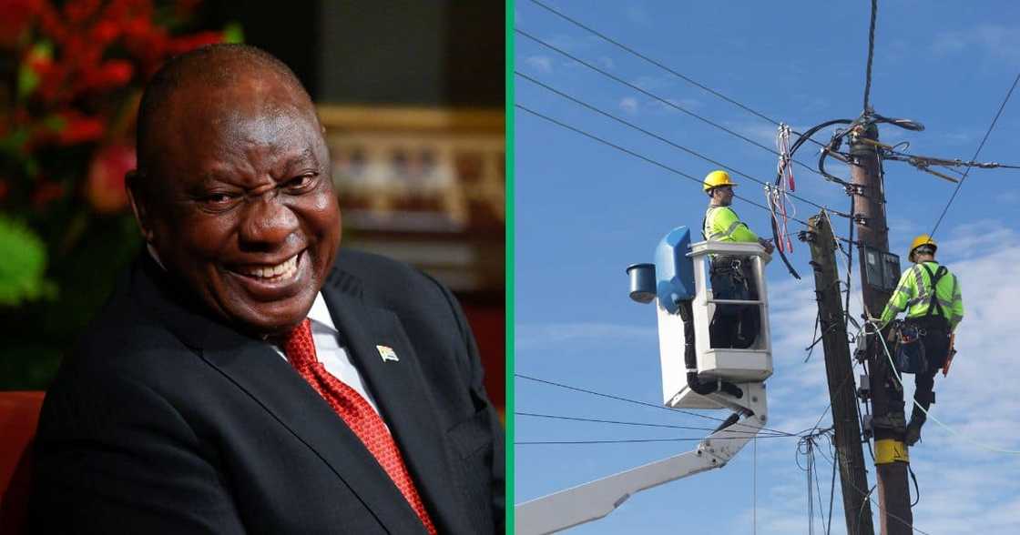 President Cyril Ramaphosa attributed the six weeks without loadshedding to improved performance at Eskom stations