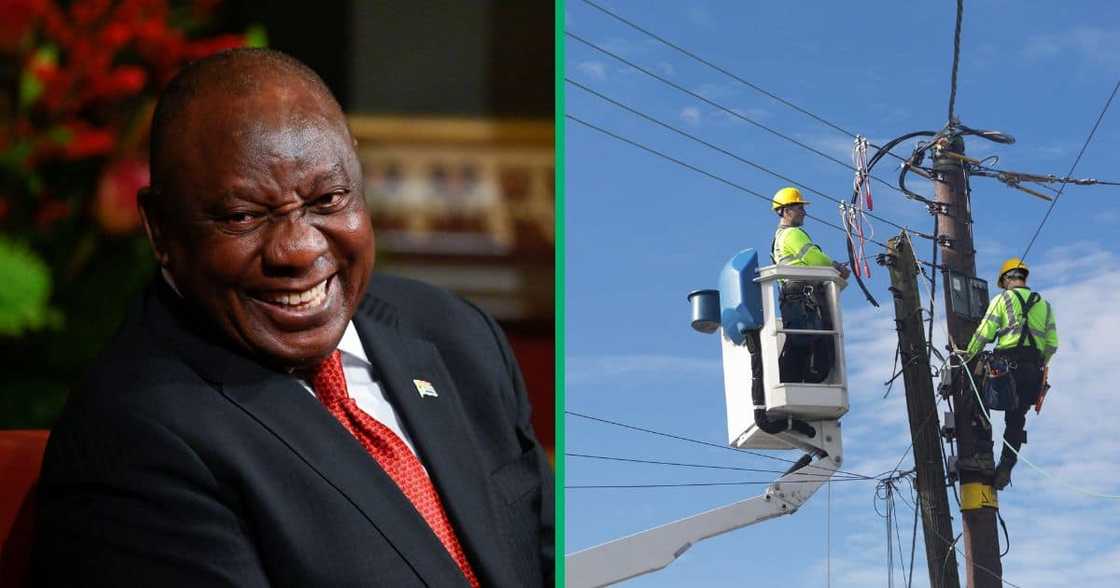President Cyril Ramaphosa attributed the six weeks without loadshedding to improved performance at Eskom stations President Cyril Ramaphosa attributed the six weeks without loadshedding to improved performance at Eskom stations