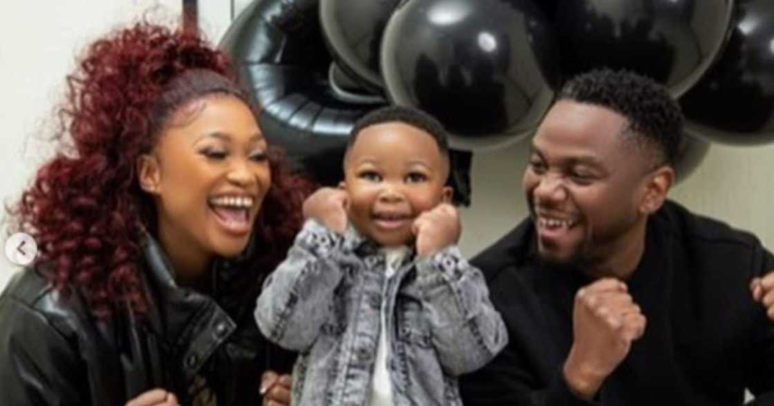 Thomas Gumede, Zola Nombona, Cebelihle, son, two year old, first day of crche, actor, director, Netflix, 'Kedibone', South African actor Thomas Gumede, Zola Nombona, Cebelihle, son, two year old, first day of crche, actor, director, Netflix, 'Kedibone', South African actor