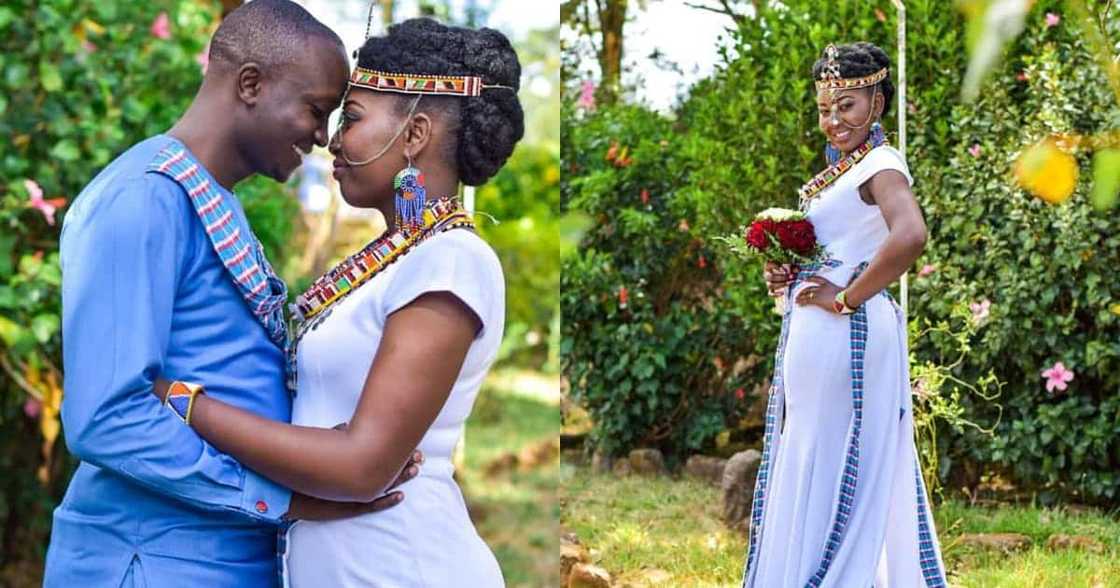 Maasai-Kikuyu Couple Stun in Beautiful Traditional Attire During Their Wedding Maasai-Kikuyu Couple Stun in Beautiful Traditional Attire During Their Wedding
