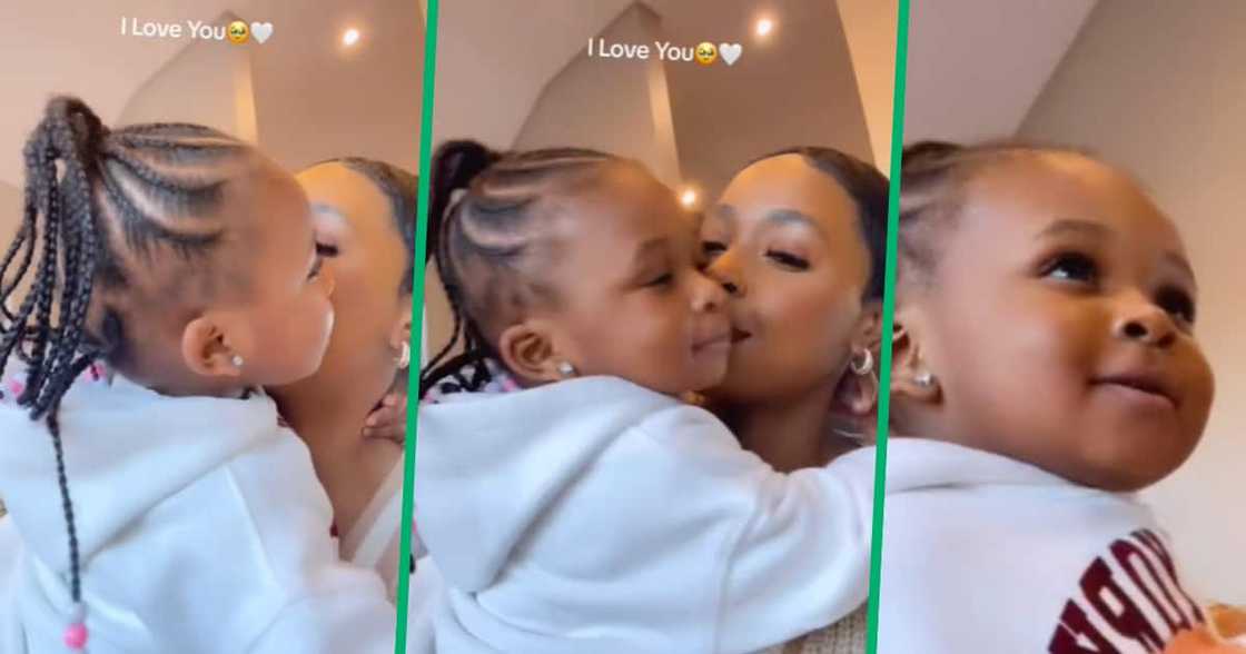 Mom and daughter sharing special moment, TikTok video, Mzansi Mom and daughter sharing special moment, TikTok video, Mzansi