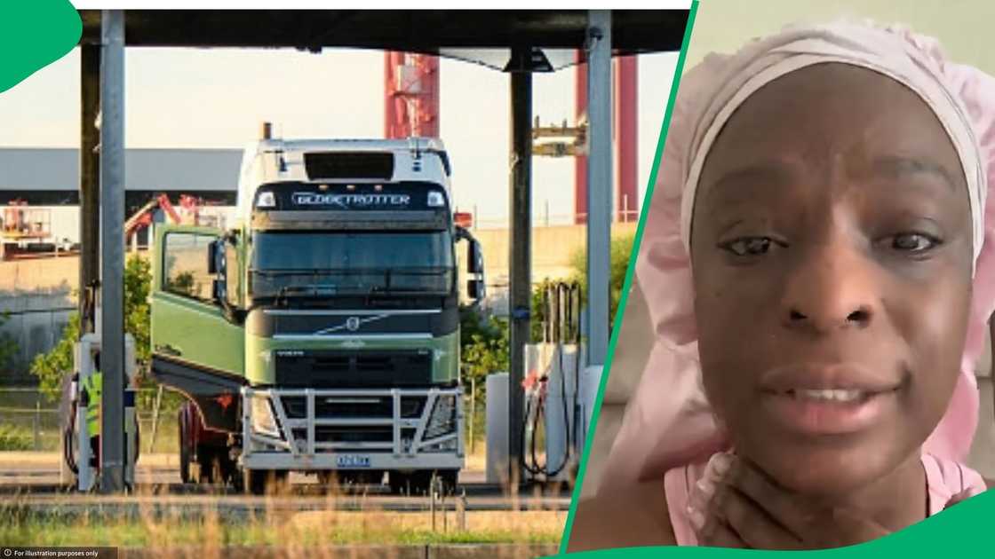 A petrol attendant asked a South African to help find a truck driver who did not pay his bill