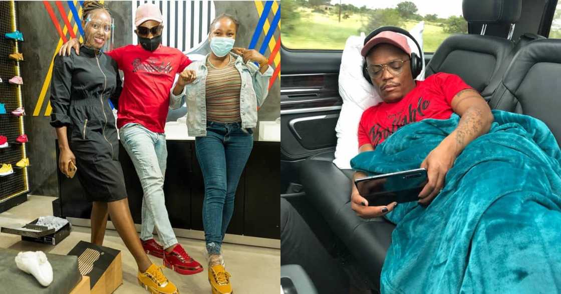 Somizi Humbles Himself Again for His Customers as He Works Hard to Get the Bag Somizi Humbles Himself Again for His Customers as He Works Hard to Get the Bag