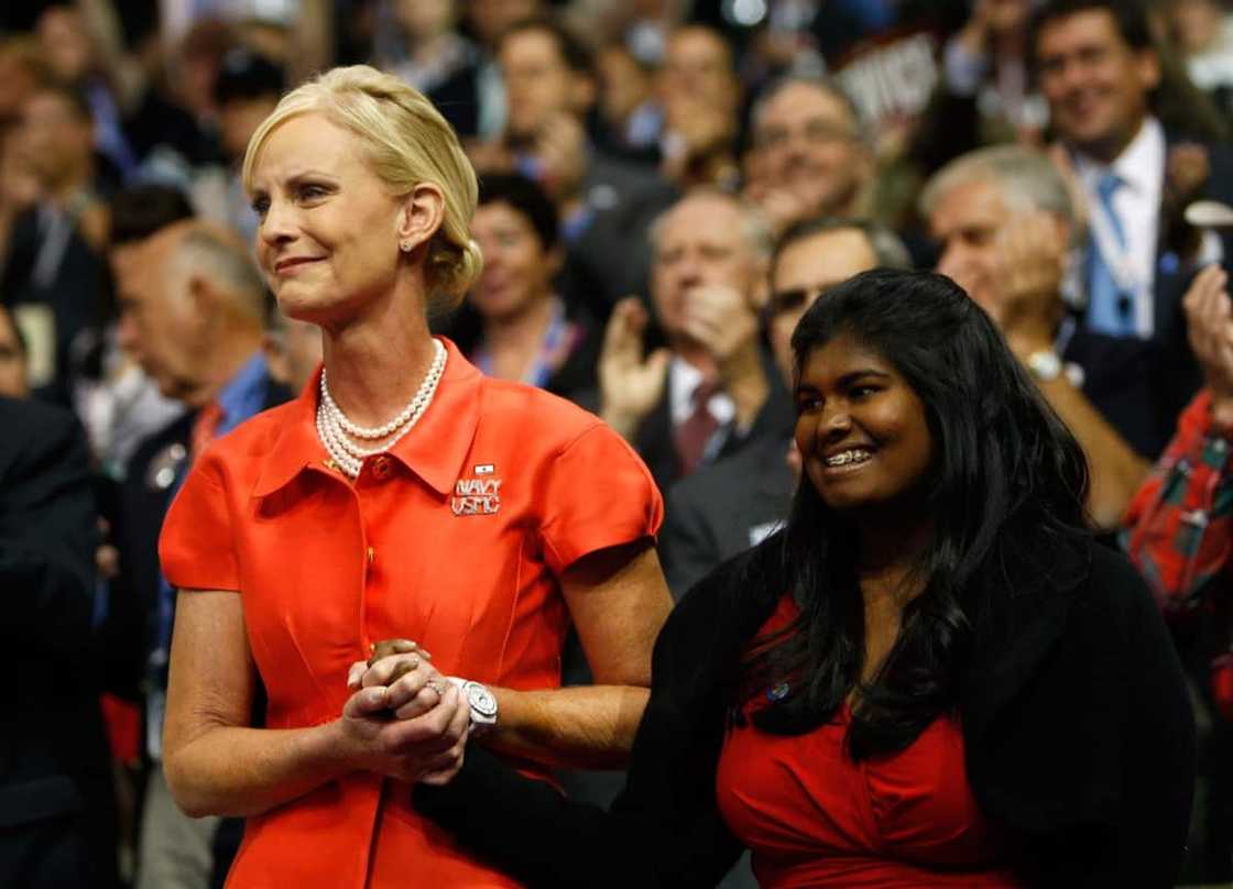 Bridget McCain with her mother, Cindy McCain. Bridget McCain with her mother, Cindy McCain.