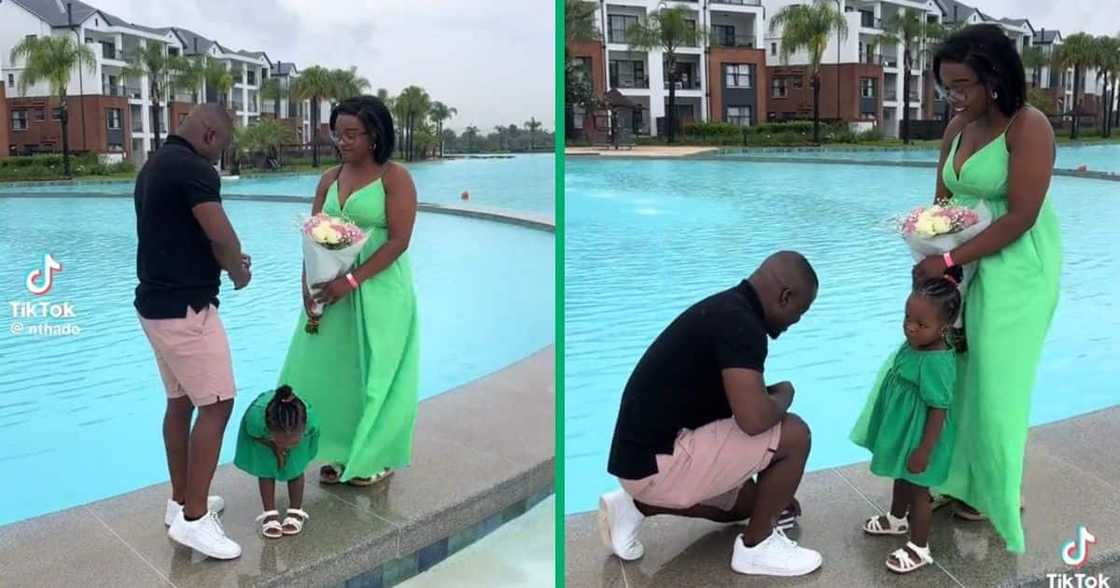 A couple from Pretoria got engaged A couple from Pretoria got engaged
