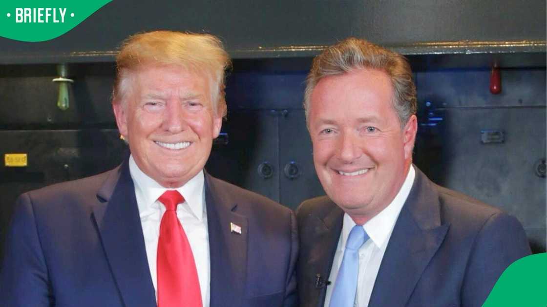 Piers Morgan questioned Ebrahim Rasool about his comments on Donald Trump