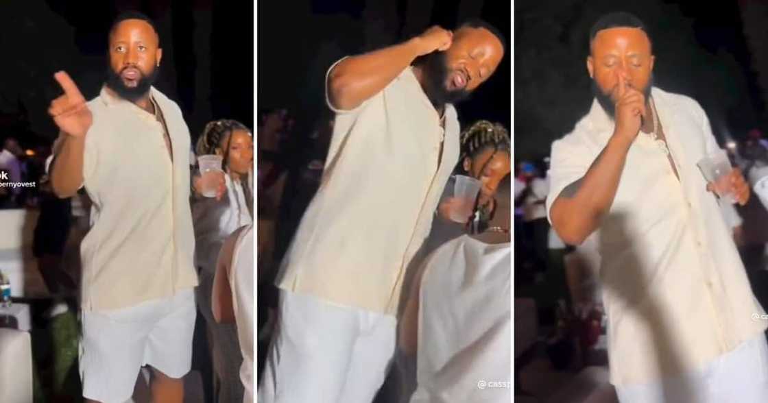 Cassper Nyovest takes part in the 'Tobetsa' dance challenge