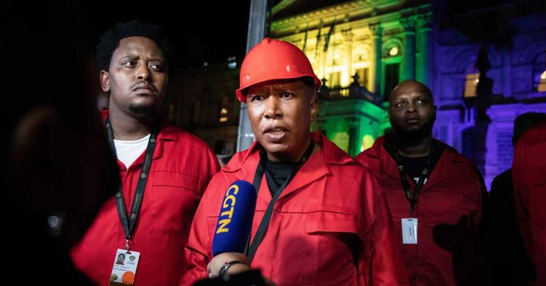 EFF expelled from parliament EFF expelled from parliament
