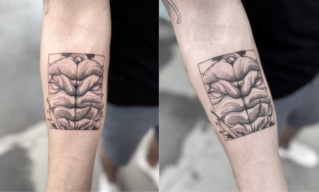 Baki tattoo Baki tattoo