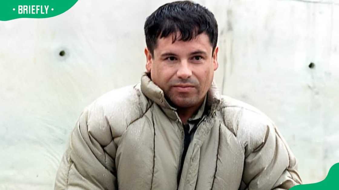 El Chapo at the Almoloya de Juarez, Mexico, maximum security prison El Chapo at the Almoloya de Juarez, Mexico, maximum security prison