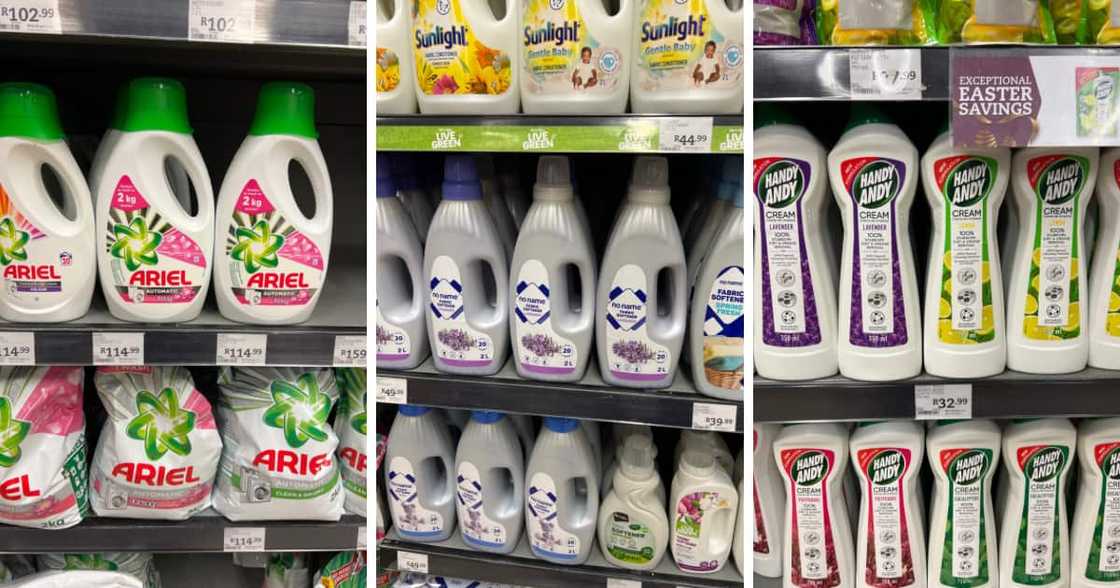 Ariel, Fabric Softner, Handy Andy, Pick 'n Pay Ariel, Fabric Softner, Handy Andy, Pick 'n Pay