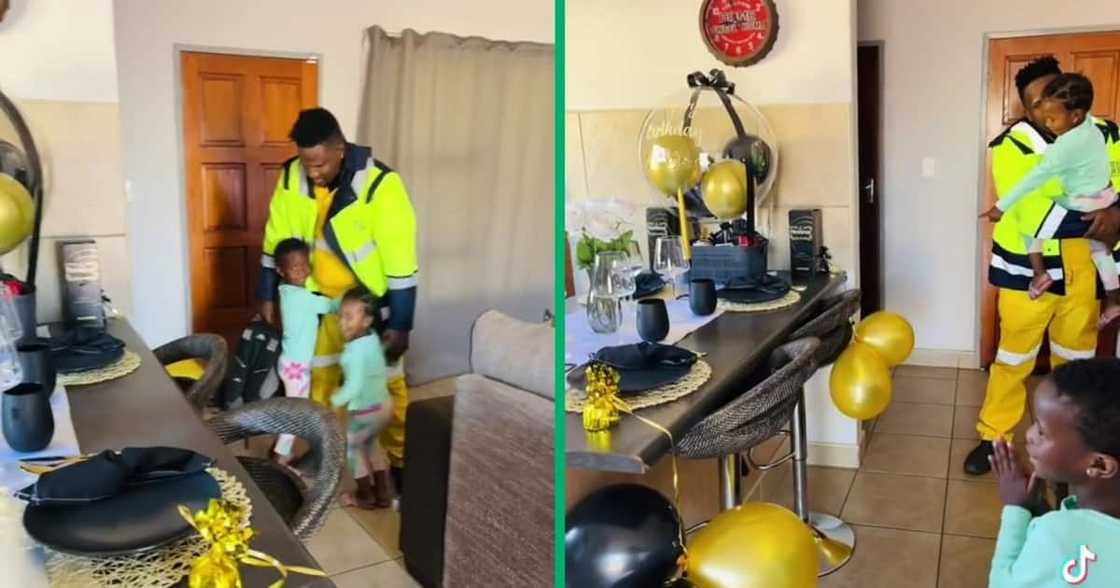 SA man got surprised with a birthday party