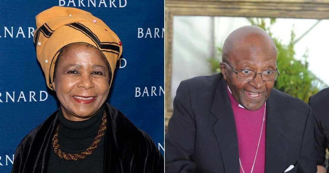 Archbishop Emeritus Desmond Tutu, Desmond Tutu, Dr Mamphela Ramphele, Cape Town, memorial Archbishop Emeritus Desmond Tutu, Desmond Tutu, Dr Mamphela Ramphele, Cape Town, memorial