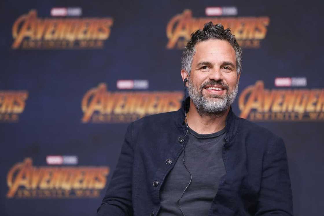 Actor Mark Ruffalo smiled during a press conference Actor Mark Ruffalo smiled during a press conference