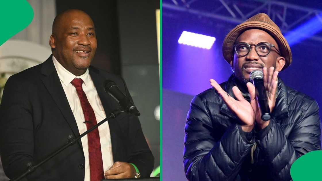 Gayton McKenzie embraced David Kau's apology