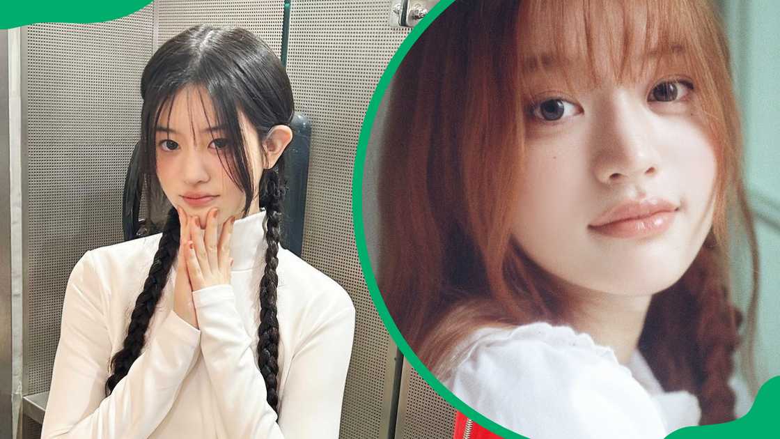 Minju from ILLIT K-pop group Minju from ILLIT K-pop group