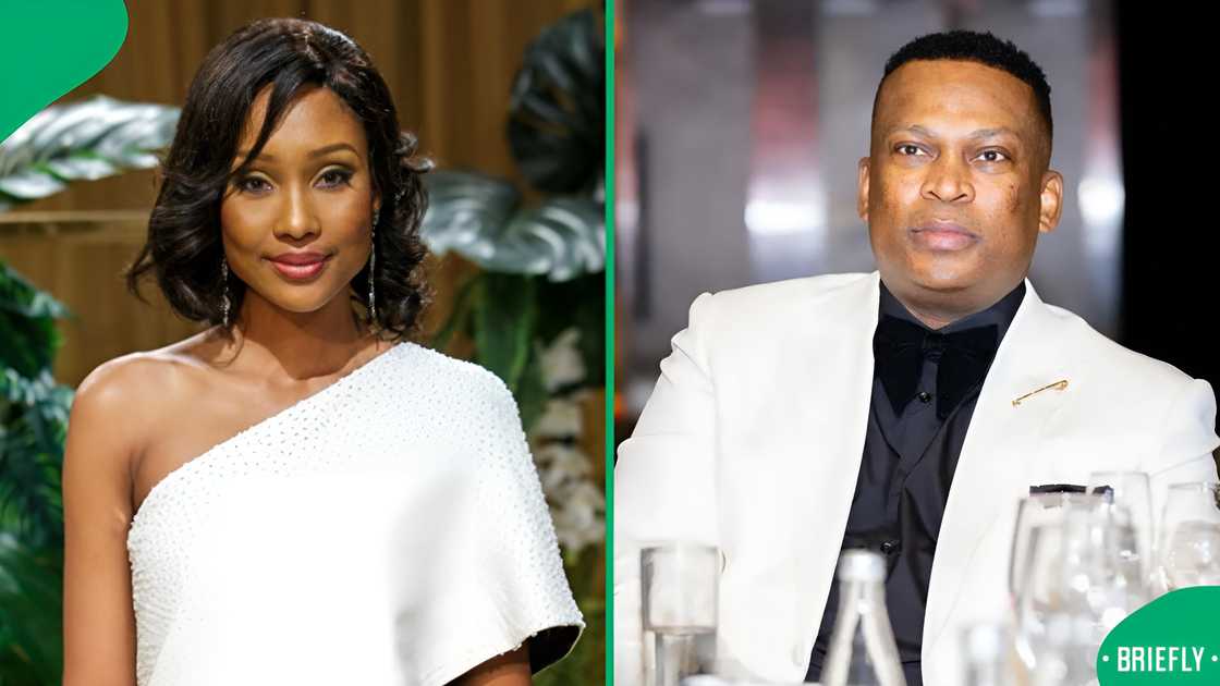 Zoe Mthiyane opened up about her relationship with Robert Marawa
