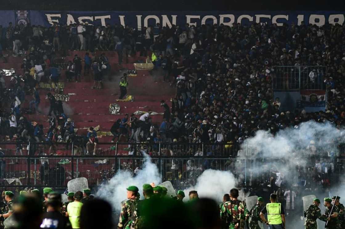 At least 131 people died in Malang after police unleashed tear gas on packed stands At least 131 people died in Malang after police unleashed tear gas on packed stands
