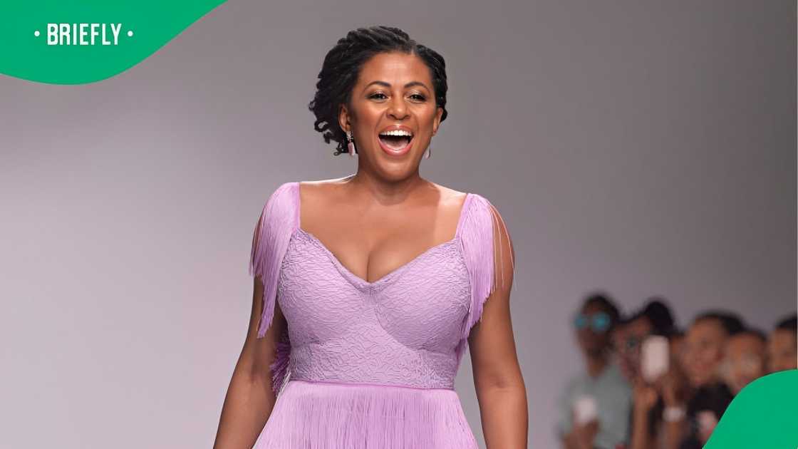 Basetsana Kumalo stuns with her dress