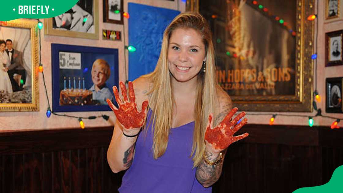 Kailyn Lowry at Buca di Beppo Times Square Kailyn Lowry at Buca di Beppo Times Square