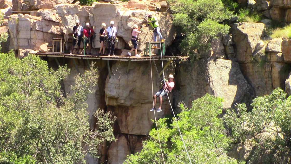 Magaliesberg Canopy Tours is an adventurous venue for your staff party.