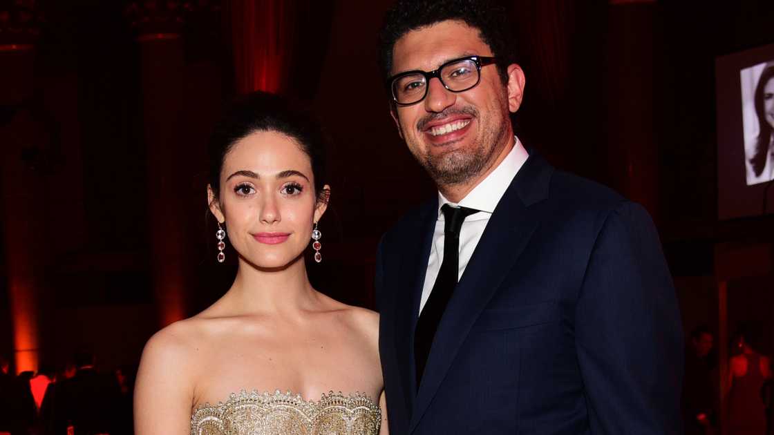 Emmy Rossum's ex-husband, Justin Siegel, in NY Emmy Rossum's ex-husband, Justin Siegel, in NY