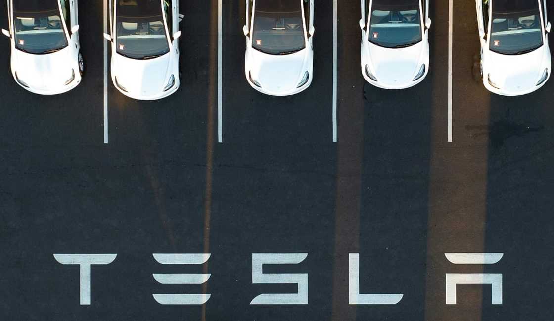 Tesla vehicles at the automaker's Fremont, California, factory in this file photo taken on February 10, 2022 Tesla vehicles at the automaker's Fremont, California, factory in this file photo taken on February 10, 2022
