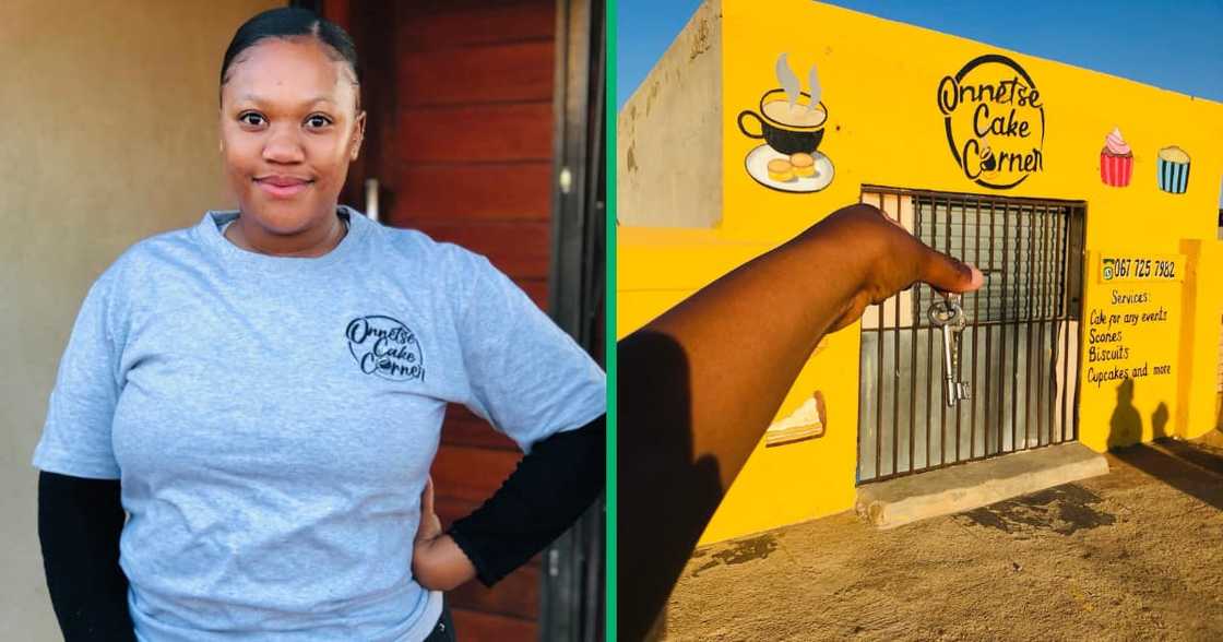 A lady in Gauteng who had recently opened a bakery cum cafe in Soweto. She has a degree from the University of Johannesburg.