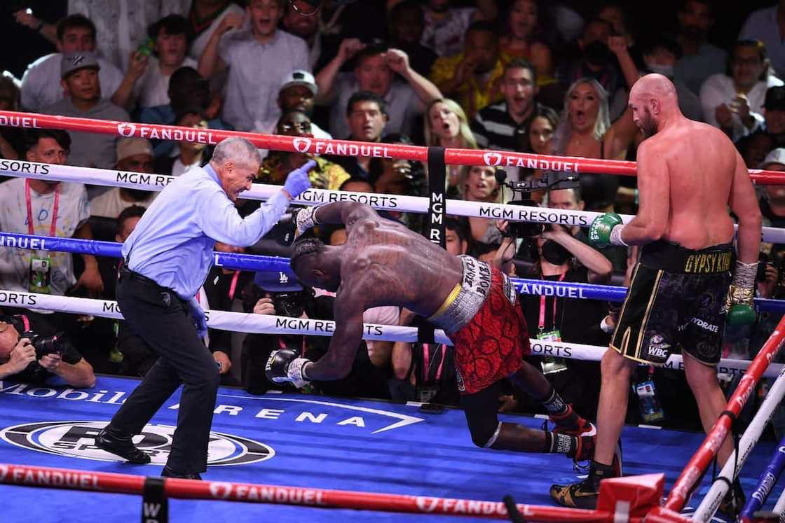 Deontay Wilder and Fury Deontay Wilder and Fury