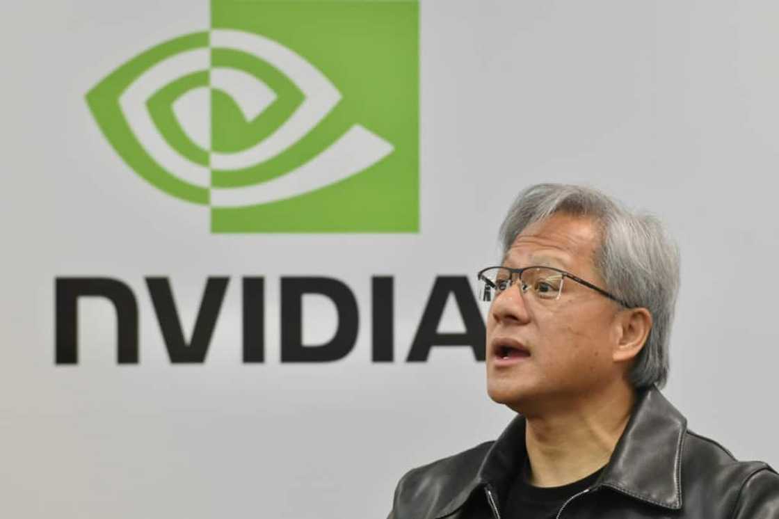 Nvidia, under founder and CEO Jensen Huang, has seen its stock price soar this year as demand grows for AI components Nvidia, under founder and CEO Jensen Huang, has seen its stock price soar this year as demand grows for AI components