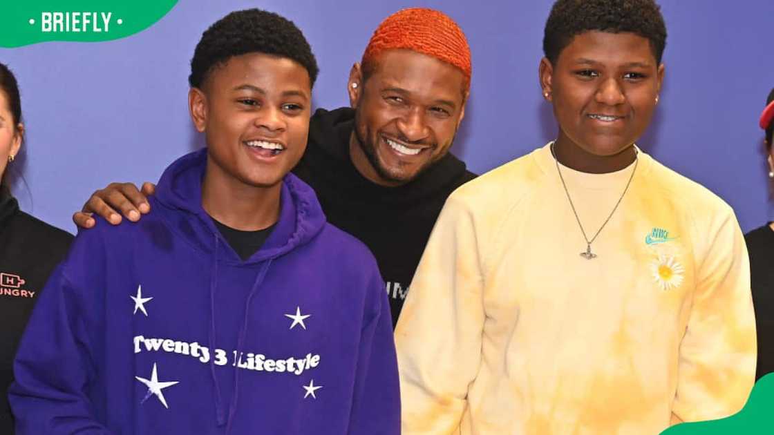Usher’s family Usher’s family