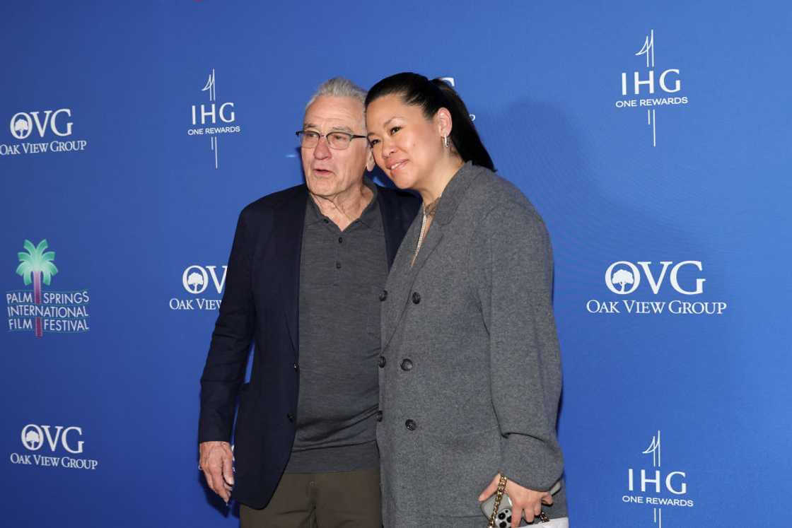 Robert De Niro and Tiffany Chen Robert De Niro and Tiffany Chen