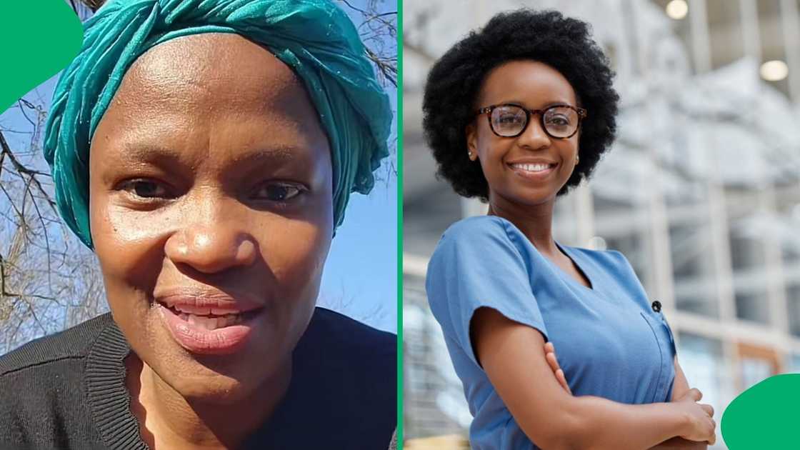 A woman unveiled how much a South African nurse earns in Saudi Arabia.