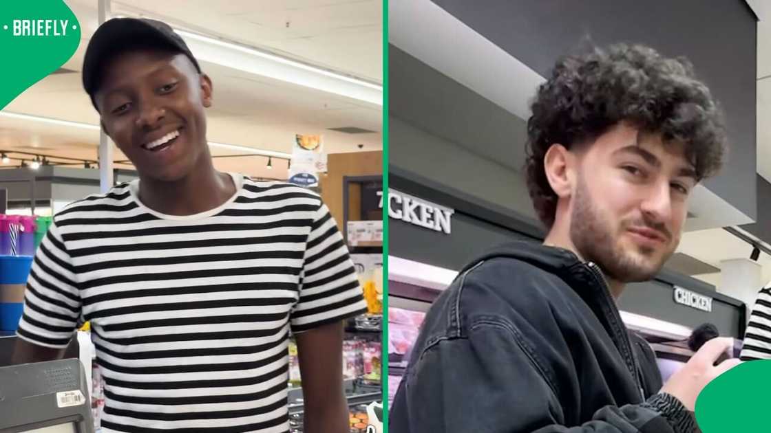 A man sparked a buzz after he chose a one-minute trolley dash over R1k.