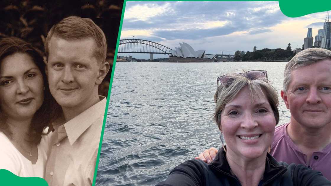 Mindy Boam and Ken Jennings