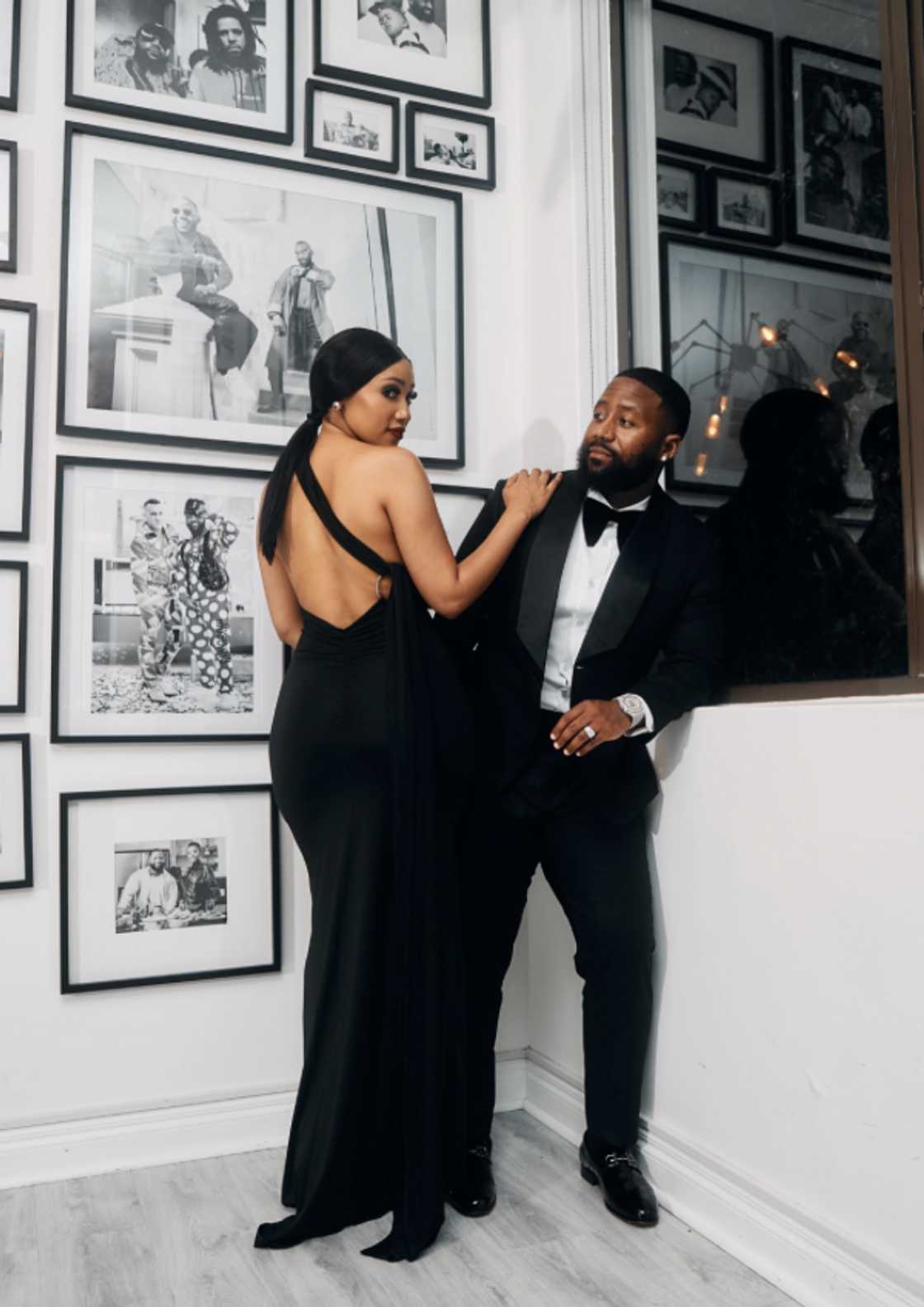 Cassper Nyovest proudly flaunted his wife Cassper Nyovest proudly flaunted his wife