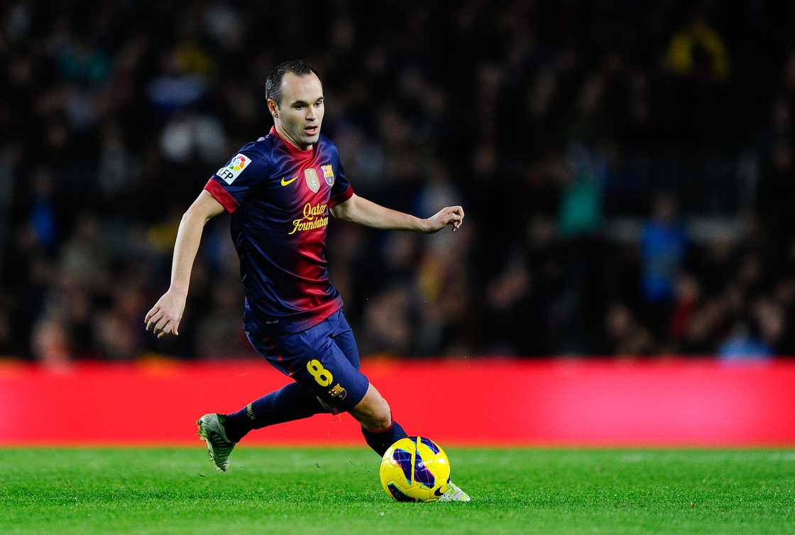 Andres Iniesta at Camp Nou