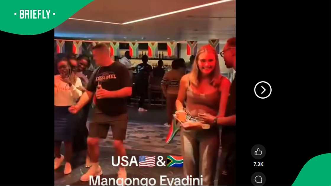 A video went viral.