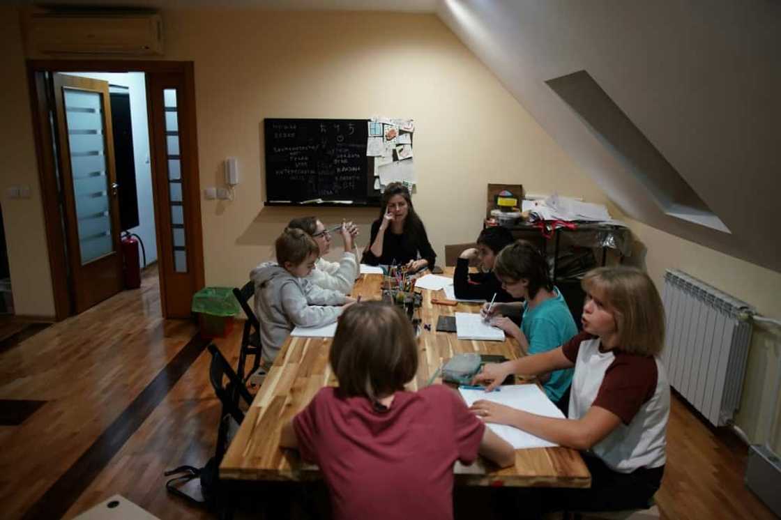 Russian expat children learn Serbian after their families fled Vladimir Putin's Russia Russian expat children learn Serbian after their families fled Vladimir Putin's Russia